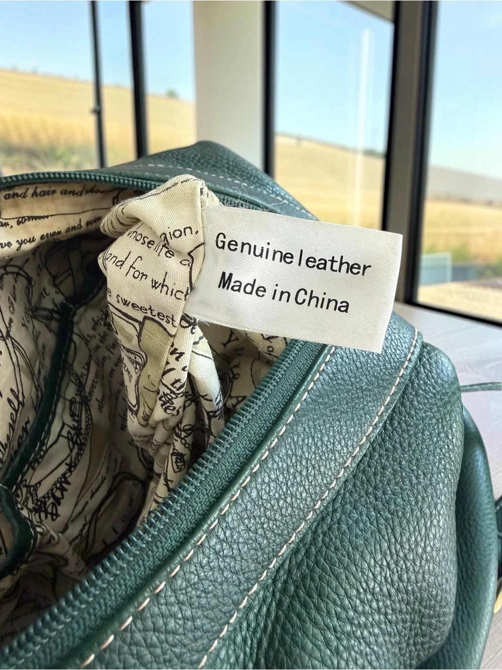 Vintage Barr & Barr NY dark green